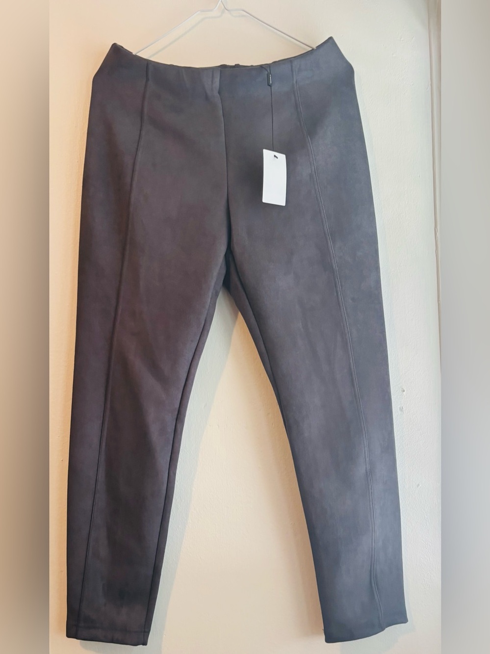 Tahari Leggings Charcoal Slim Fit